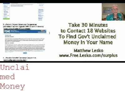 unclaimed Money Seattle Washington